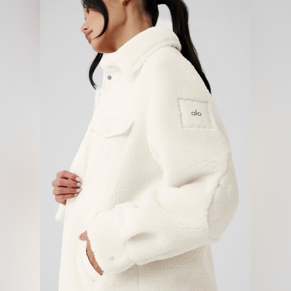 ALO Sherpa Edge Shacket - Picture 3 of 5